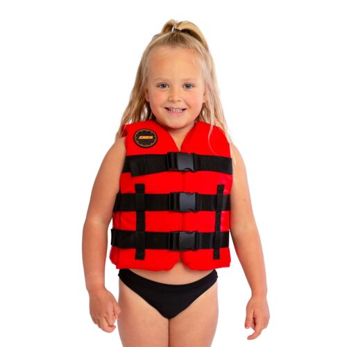 JOBE nylon kids vest red